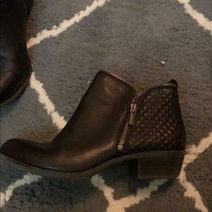 Boots that are barely worn.